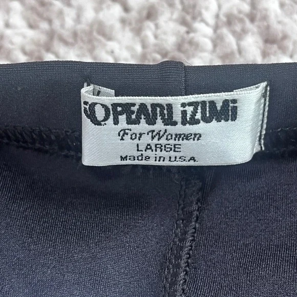 Pearl Izumi Womens Cycling Shorts Black Padded Chamois Biking Style 0321 Large - Picture 3 of 10